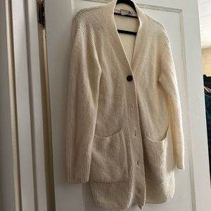Everlane alpaca cardigan
